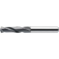 High-performance drill bit, solid carbide 3xD Ø3.10 mm, IC, HA, UNI Pro TiAlN