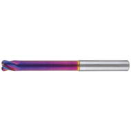 Solid carbide torus face milling cutter 12° 2mm, Z=4, long, HA, RockTec PRO