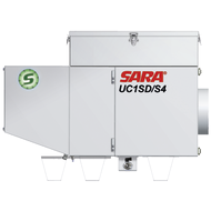 Emulsion mist separator UCS-Mini/S4 (right-hand) with regulator