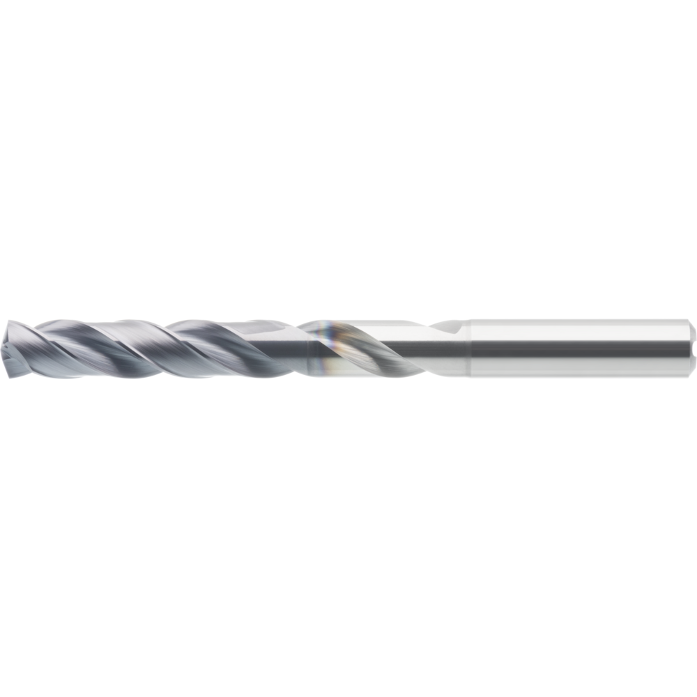 High-performance drill bit, solid carbide 8XD Ø3.80 mm, IC, HA, UNI Pro TiAlN