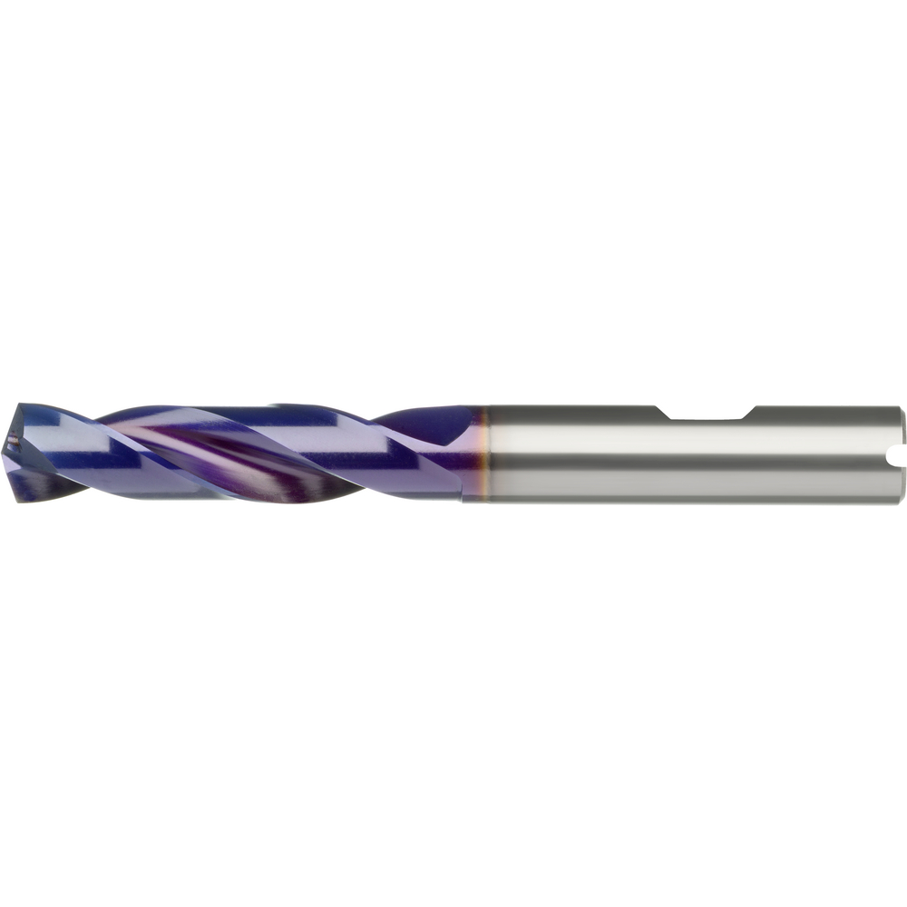 Hochleistungsbohrer VHM-TiNAlOX HPC 3xD 3,0x6x62 mm HB-Schaft mit IK