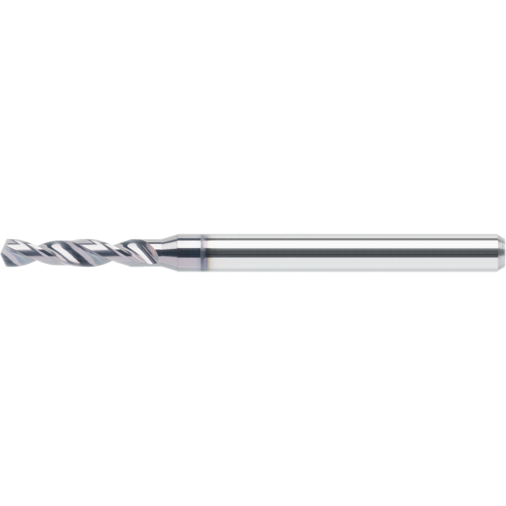 Solid carbide micro-high-performance drill 3xD 1,99mm D1=HA 3mm TiAlN