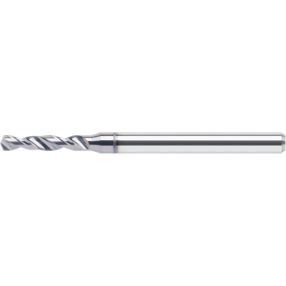 Solid carbide micro-high-performance drill 3xD 1,47mm D1=HA 3mm TiAlN
