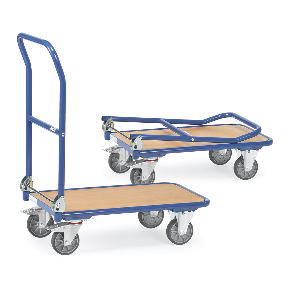 Folding trolley 720x450mm, load cap. 150kg,