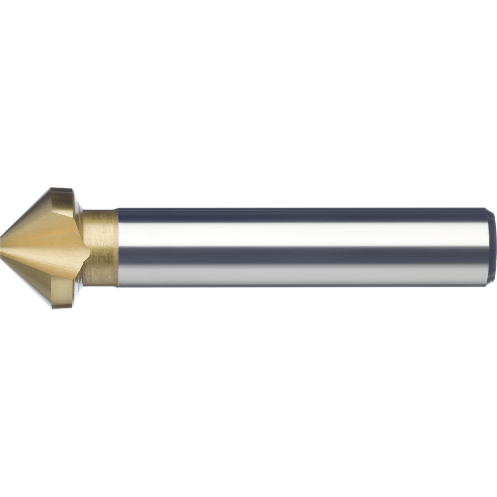 Deburring countersink HSS DIN335C 90° 8mm TiN