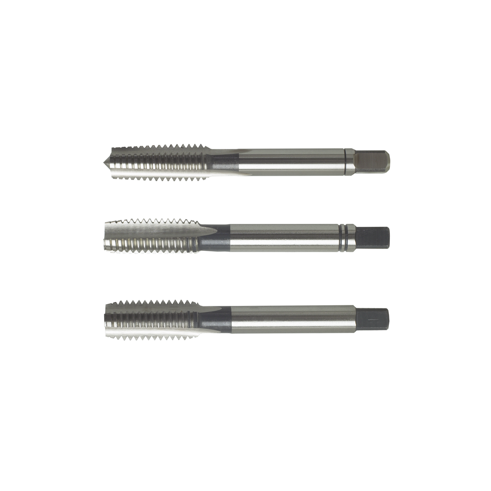 Hand tap HSS DIN352 set M4 blind/through-hole left-hand