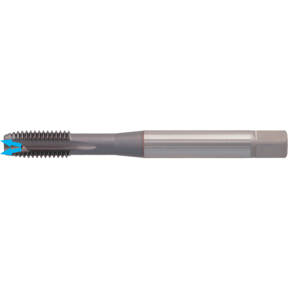Maschinen-Gewindebohrer M 6 DIN371/B 6HX HSSE-PM Durchgang UNI TICN IKR