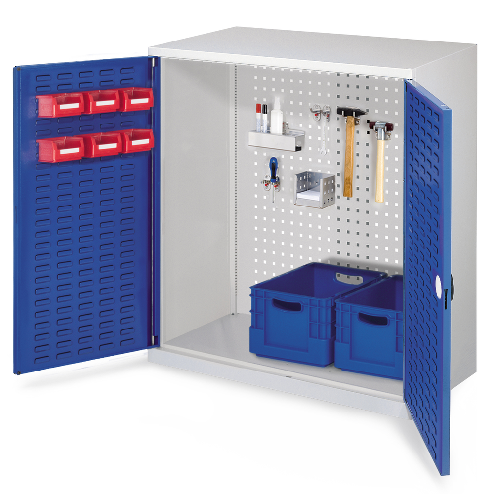 RasterPlan Werkzeugschrank Mod. 1 500 H1000 x B1000 x T500 mm RAL 7035/ 5010