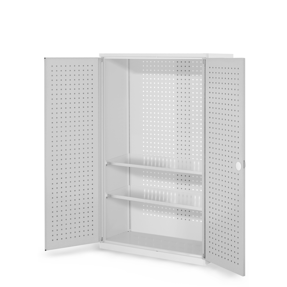 RasterPlan Werkzeugschrank Mod. 4 410 H1600 x B1000 x T410 mm RAL 7035