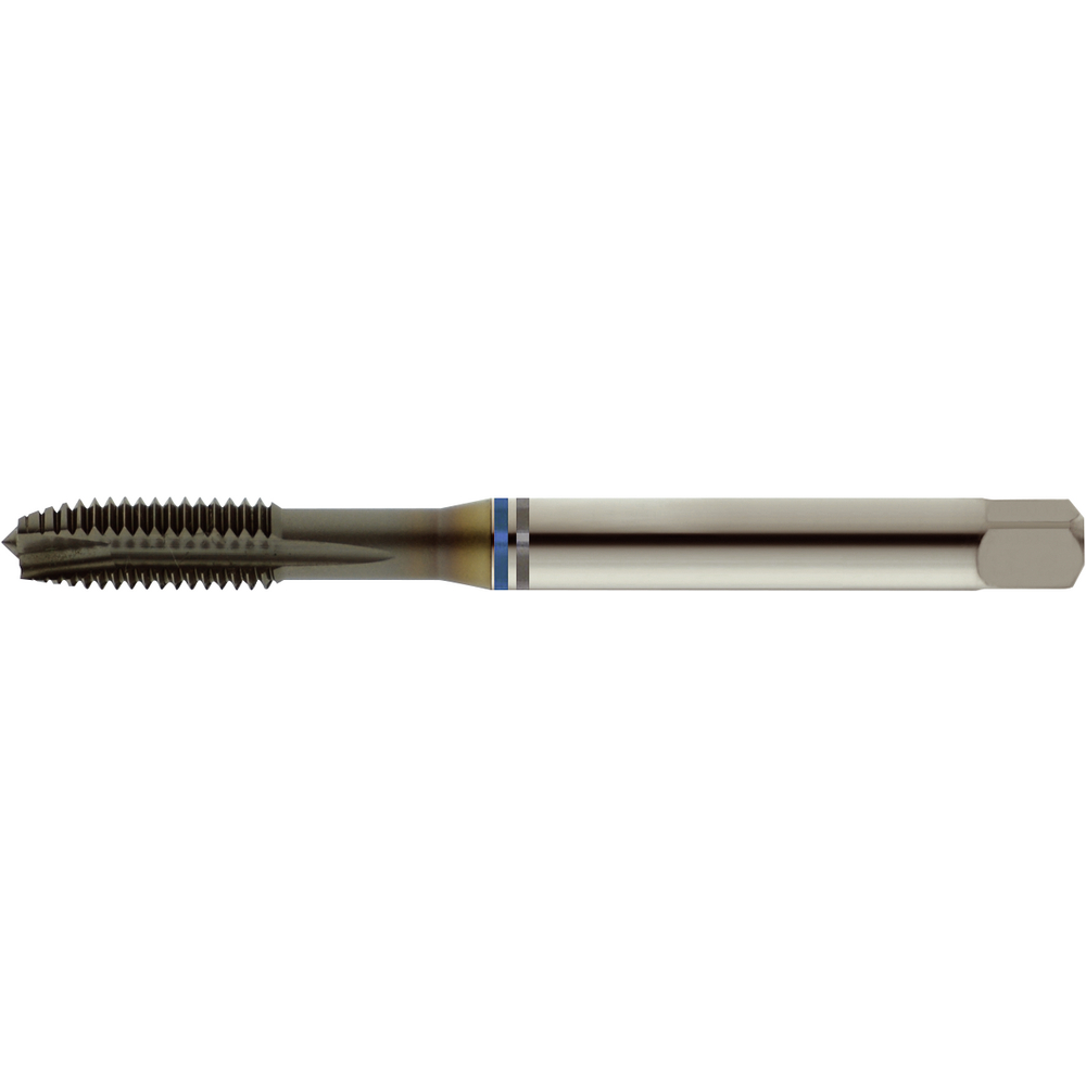 Machine tap HSS-E DIN371B M3 through-hole TiCN