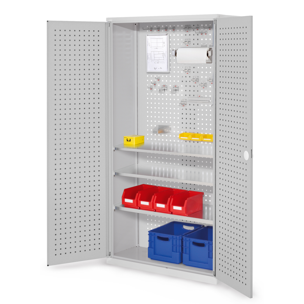 RasterPlan Werkzeugschrank Mod 6 410 H1950 x B1000 x T410 mm RAL 7035