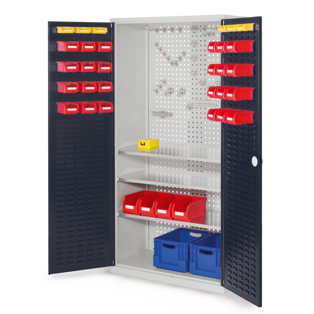 RasterPlan Werkzeugschrank Mod 6 500 H1950 x B1000 x T500 mm RAL 7035/7016