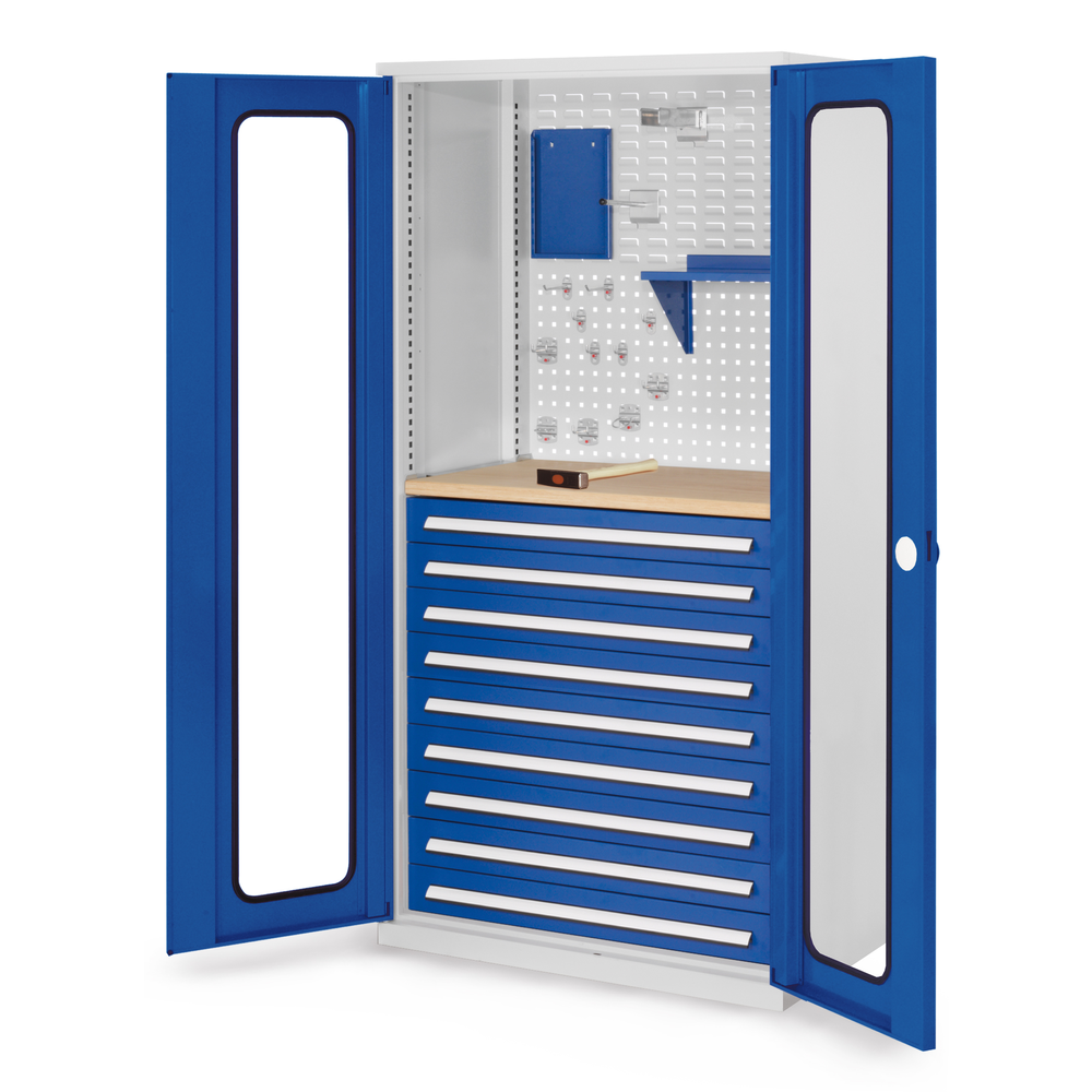 RasterPlan Schubladenschrank Modell 37 RAL 7035/5010