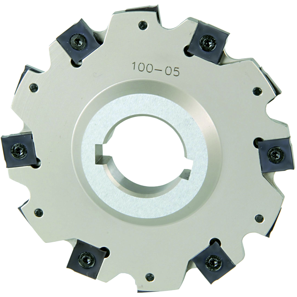Disc milling cutter 100x27mm, width 4mm, for 12 indexable inserts SNHX1102T