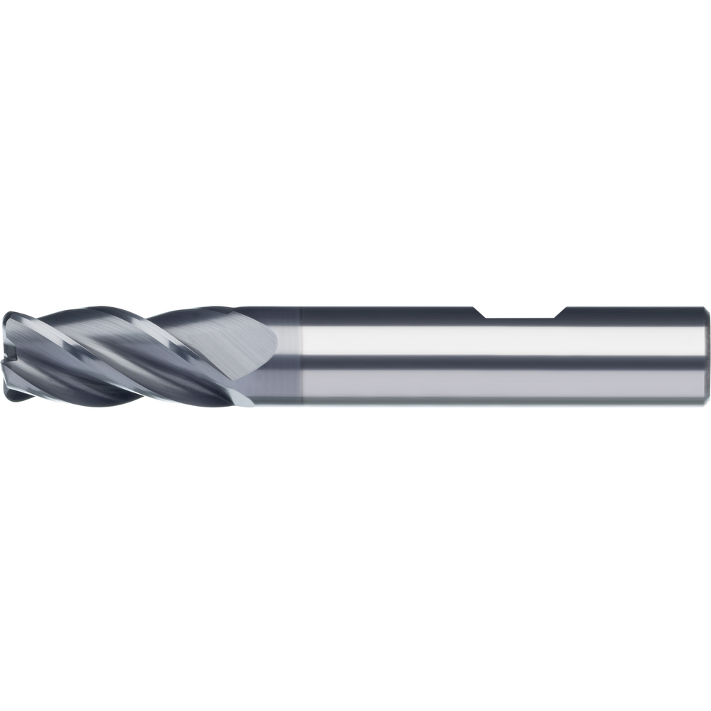 Solid carbide torus cutter 35°/38°, UT, 4mm, R=0,3mm, clear. Z=4 HB Ultra-MS