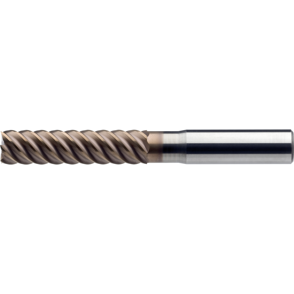 Solid carbide multi-flute milling cutter 50° 3mm, Z=6 long, RockTec-65