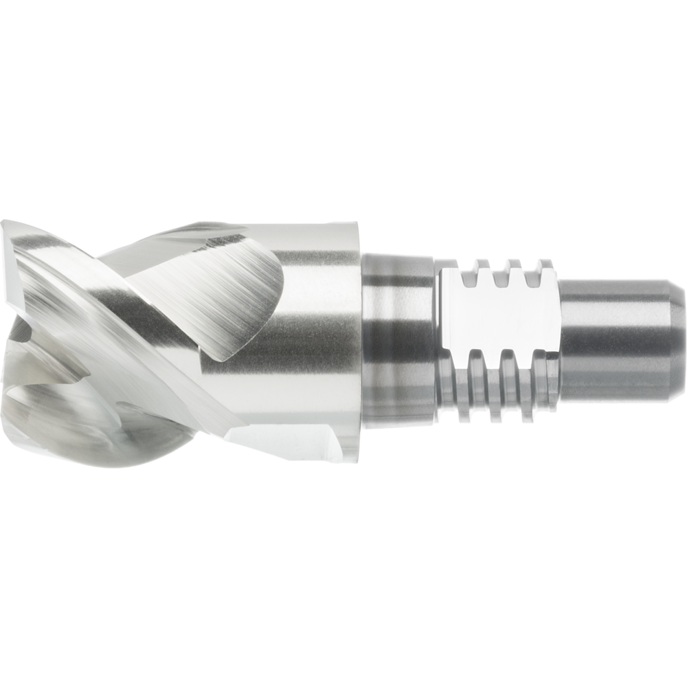 Solid carbide exchangeable head 45° W ZrN size 20 Ø10 3S. ZrN