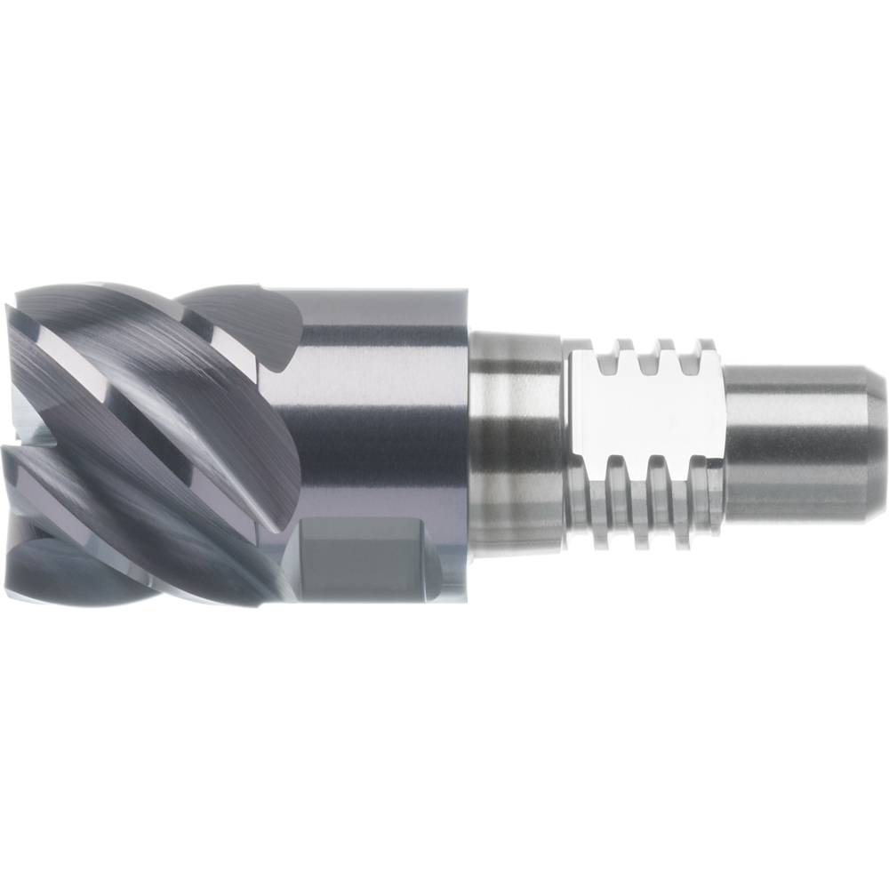 Solid carbide exchangeable head 45° size 20 Ø10 6S. TiAlN