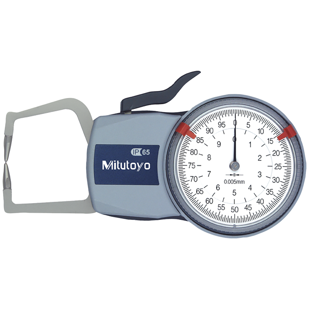 Außen-Schnelltaster 0-10mm (0,005mm) IP65 Messt. 35mm HM-Kugel-1,5mm