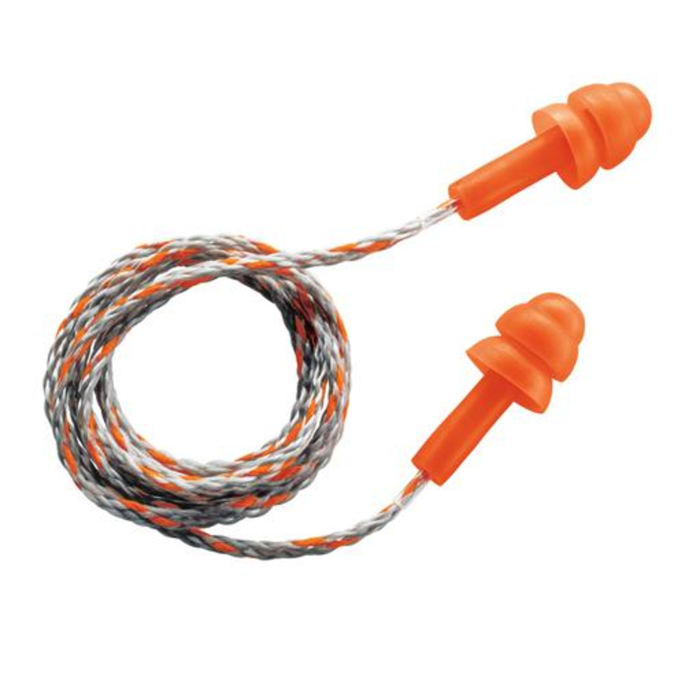 Ear plugs whisper, re-usable, with cord, 50 pairs