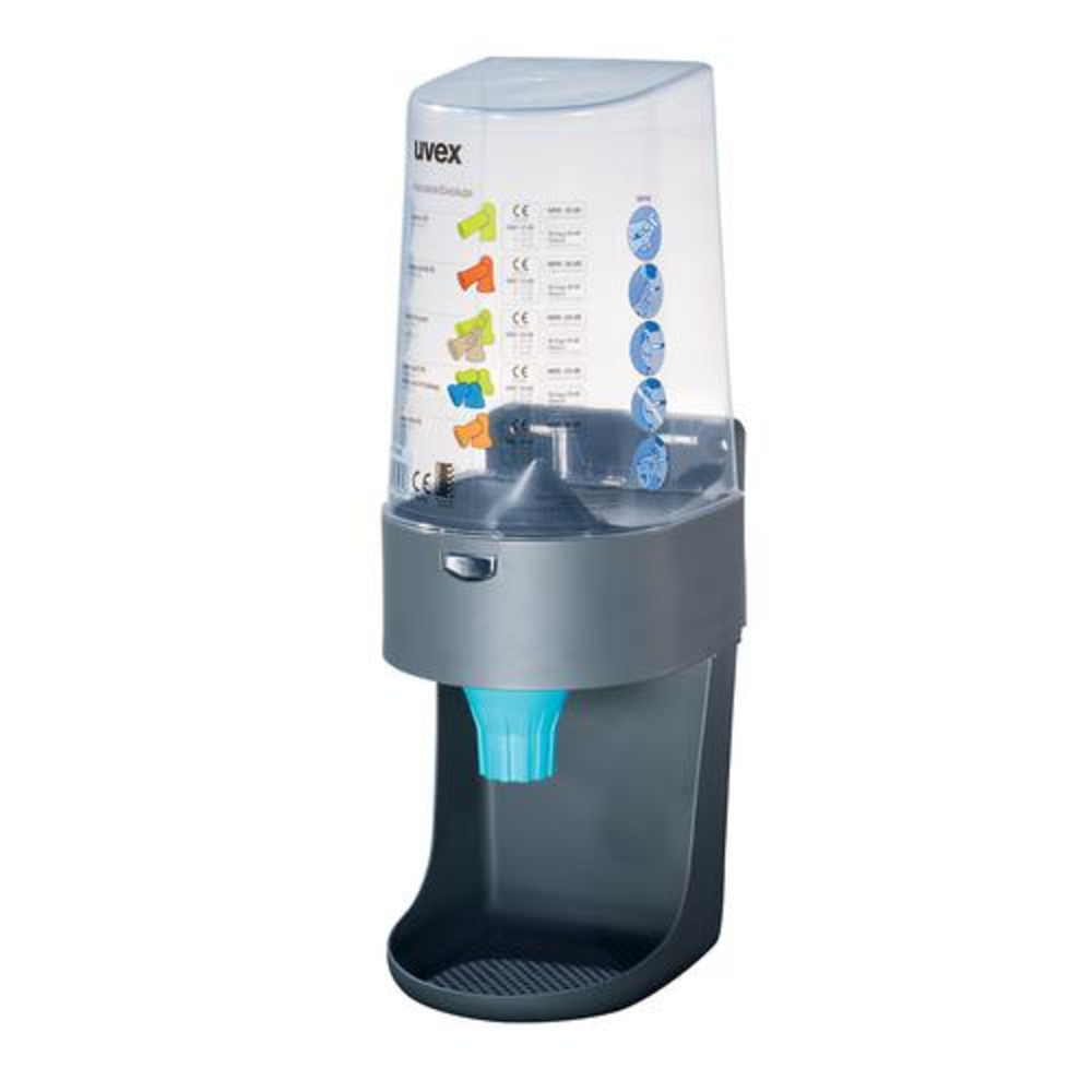 Dispenser for disposable ear plugs, empty