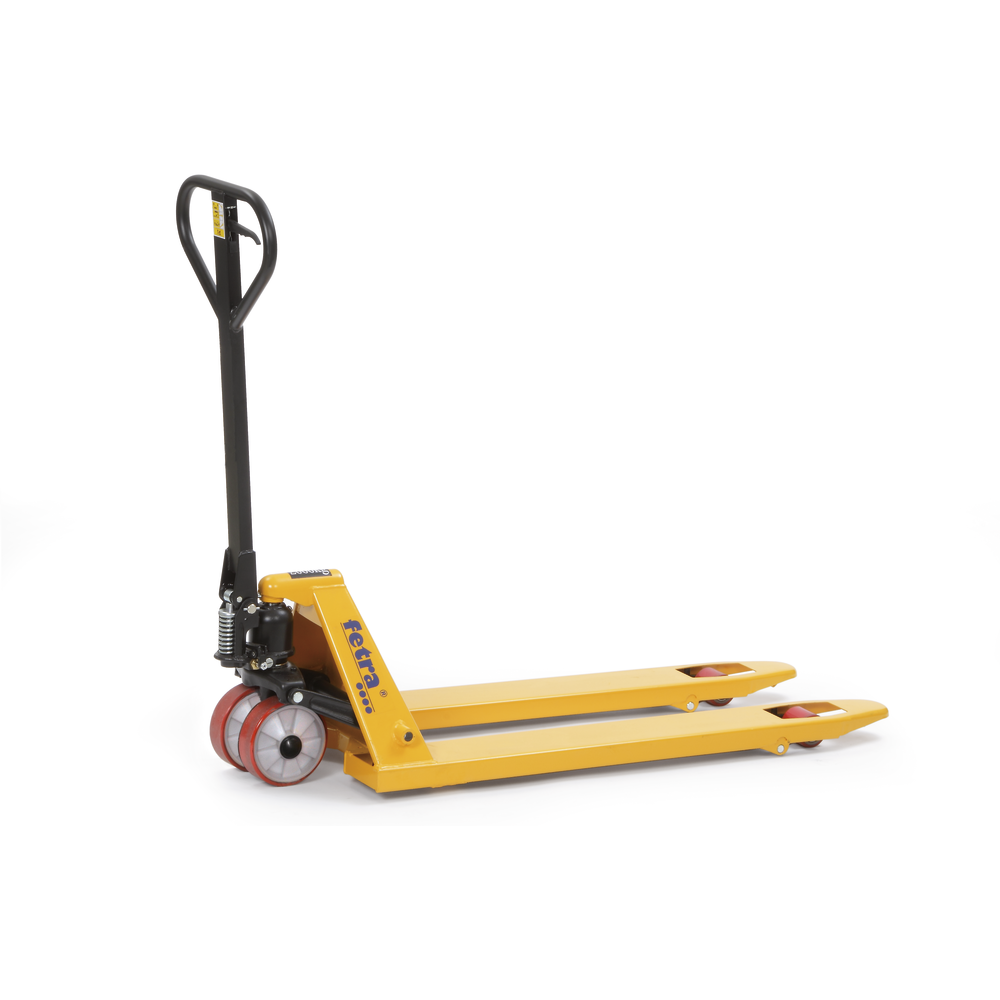 Pallet truck 2.0t, travel range 85-200mm polyurethane steering wheels