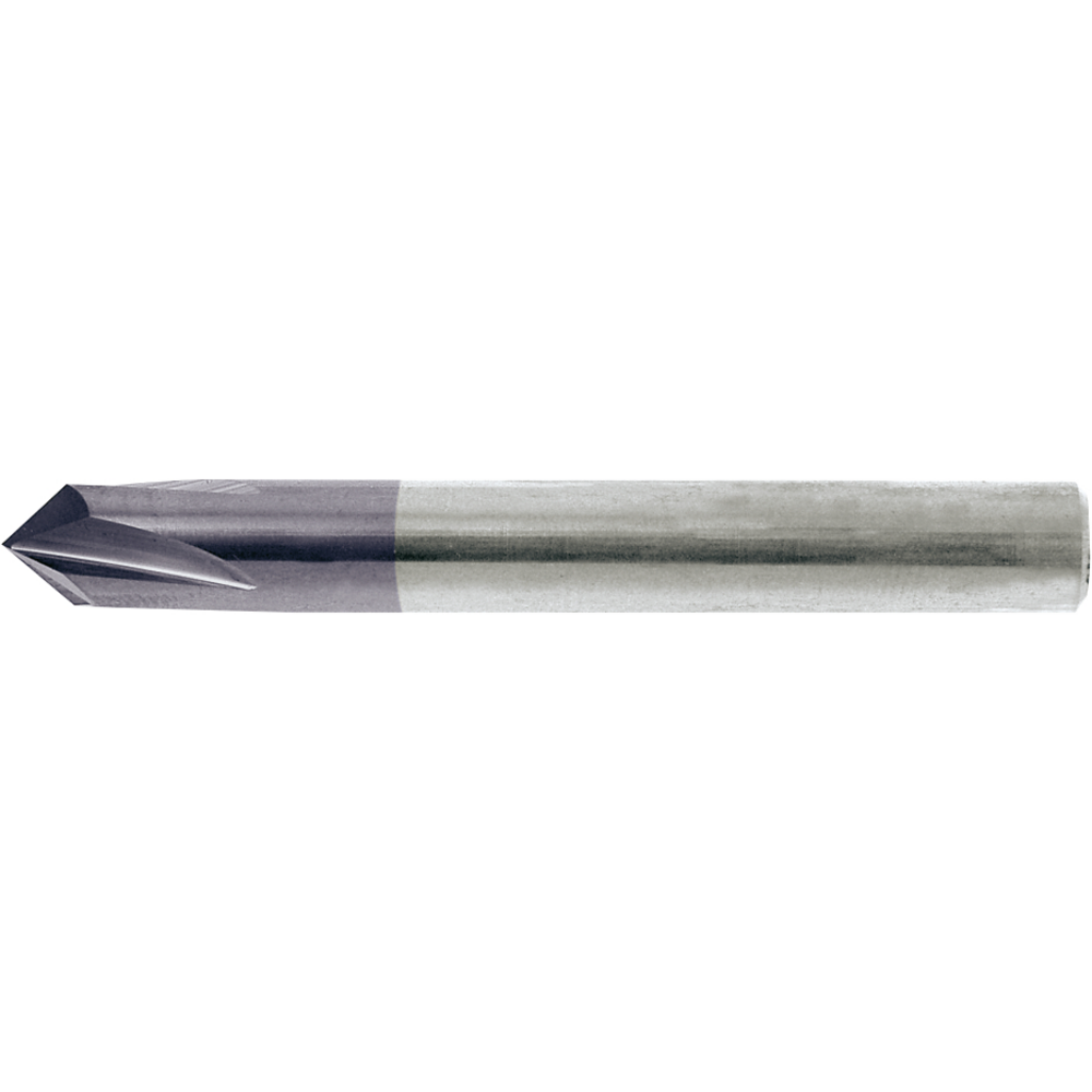 Solid carbide deburring tools 120° sim. to DIN6527 3mm Z=3 HA TiAlN