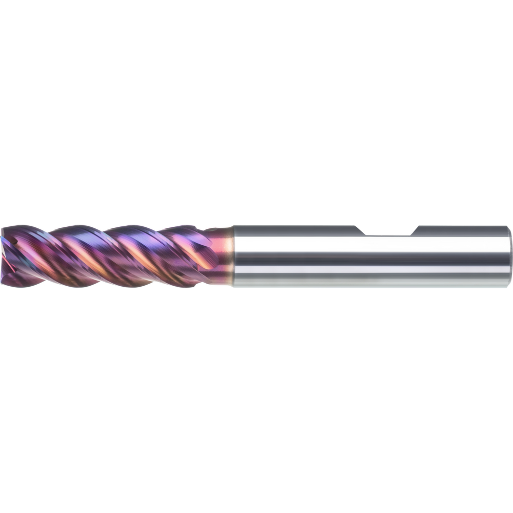 Schaftfräser VHM HPC, lang, KF, ø 4x16x21x62mm Z4 HB RockTec PRO