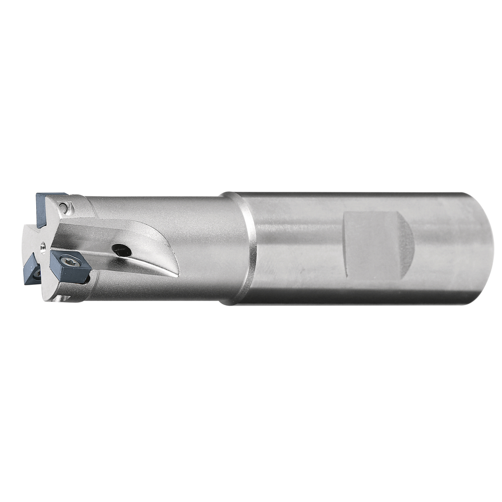 End milling cutter 89.5° 10x80mm, shank 16mm, for 1 x SPMT 0603