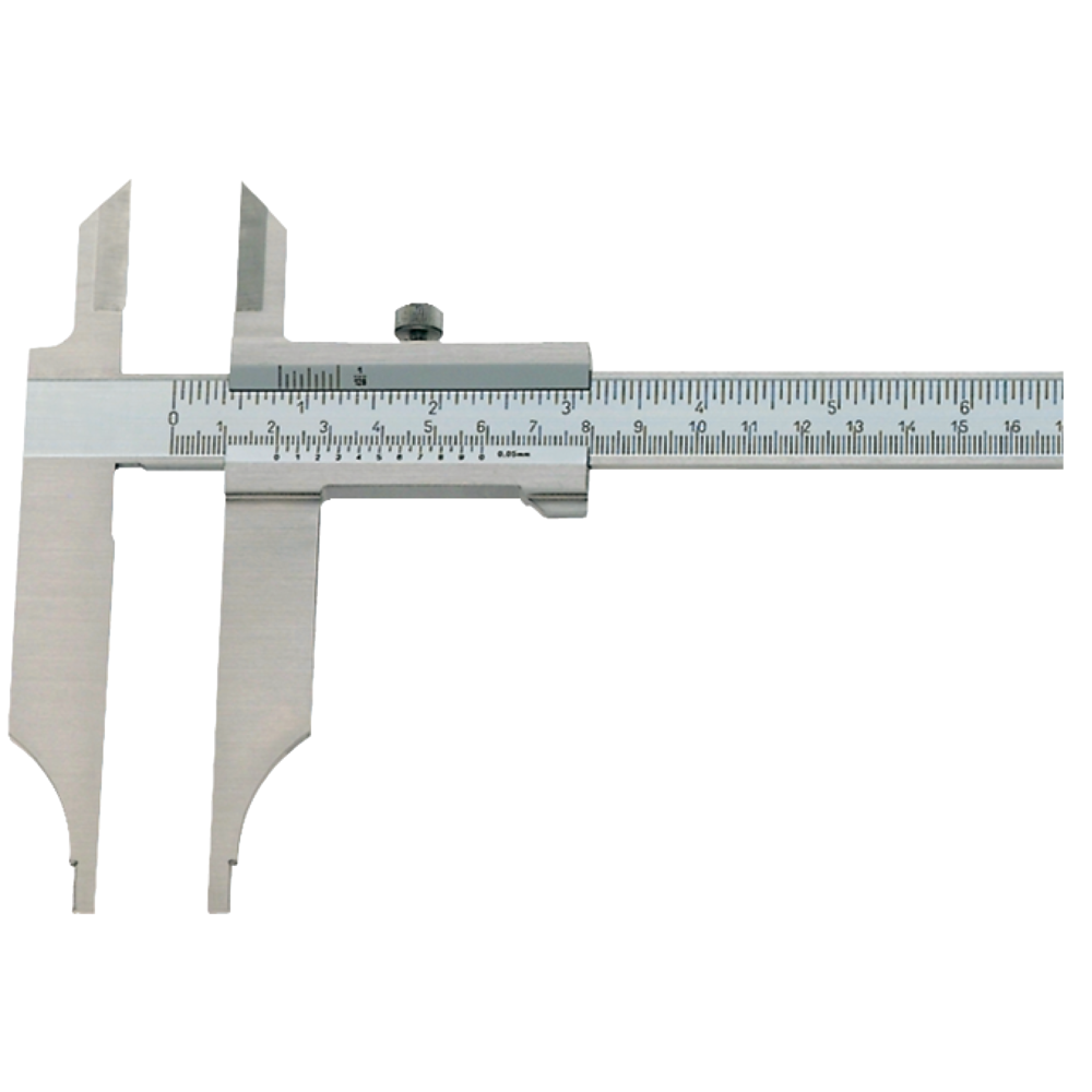 Workshop calliper gauge 500mm (0,05mm) w. blade tips, without fine adjustment