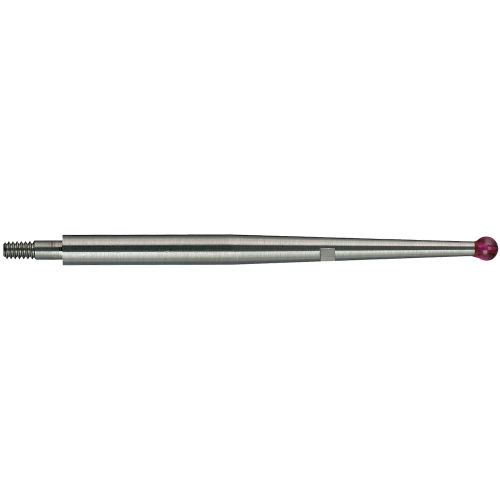 Measuring probe 2,0mm L=35,7mm thread M1,6, ruby ball