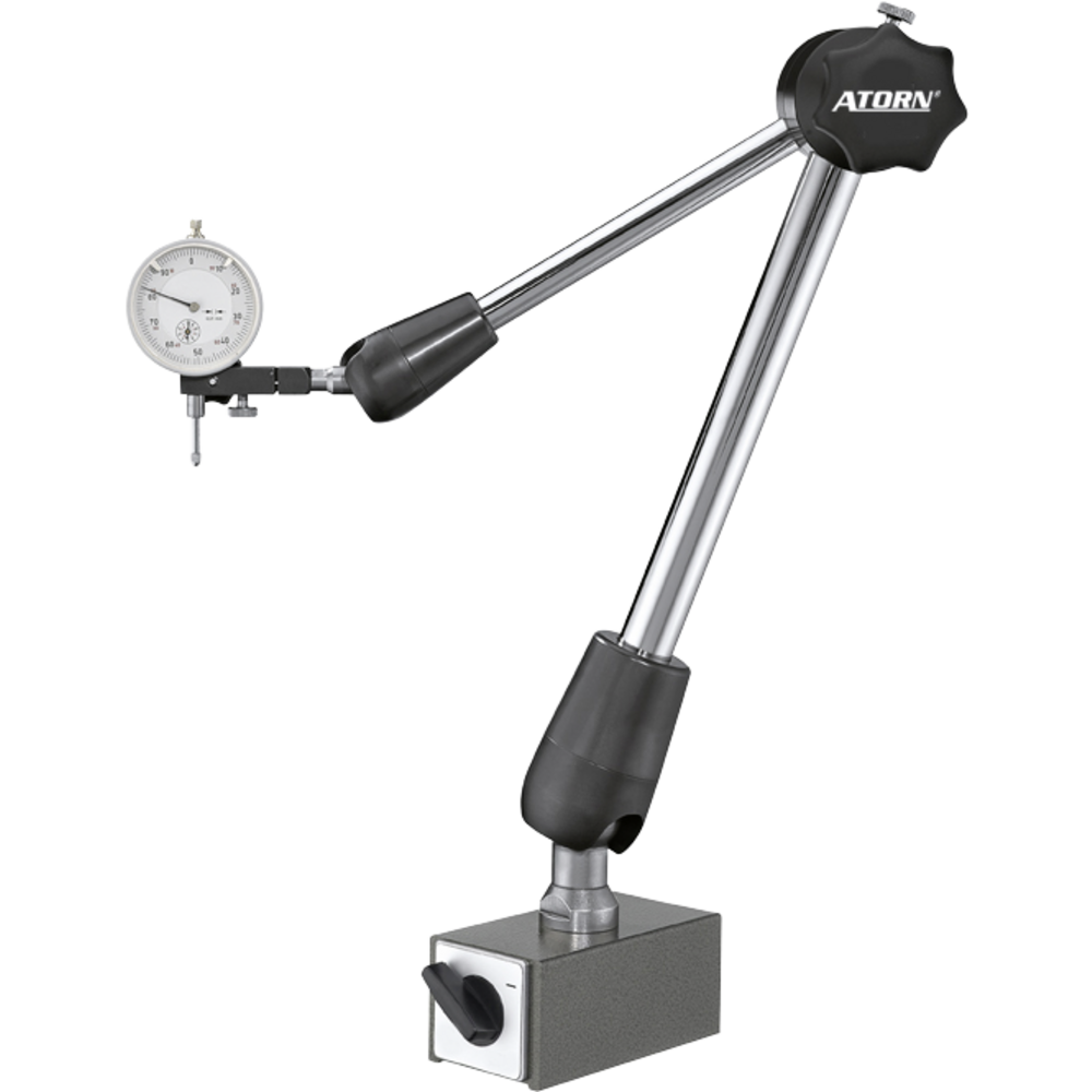 3-D Mess-Gelenkstativ 730 mm Höhe (Akt.-Rad. 620 mm)