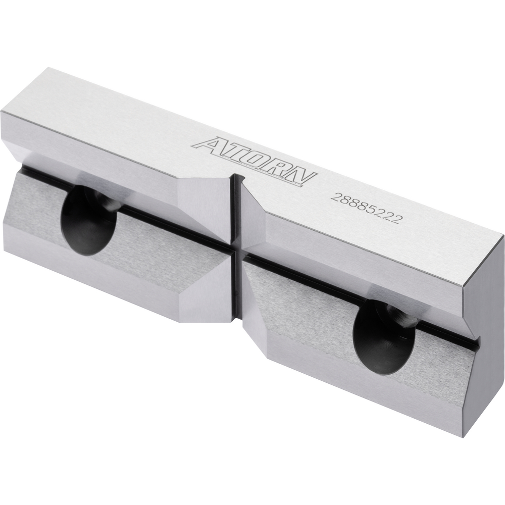 Prismenbacke Typ PB 160mm; senkrecht und waagrecht eingeschliffen