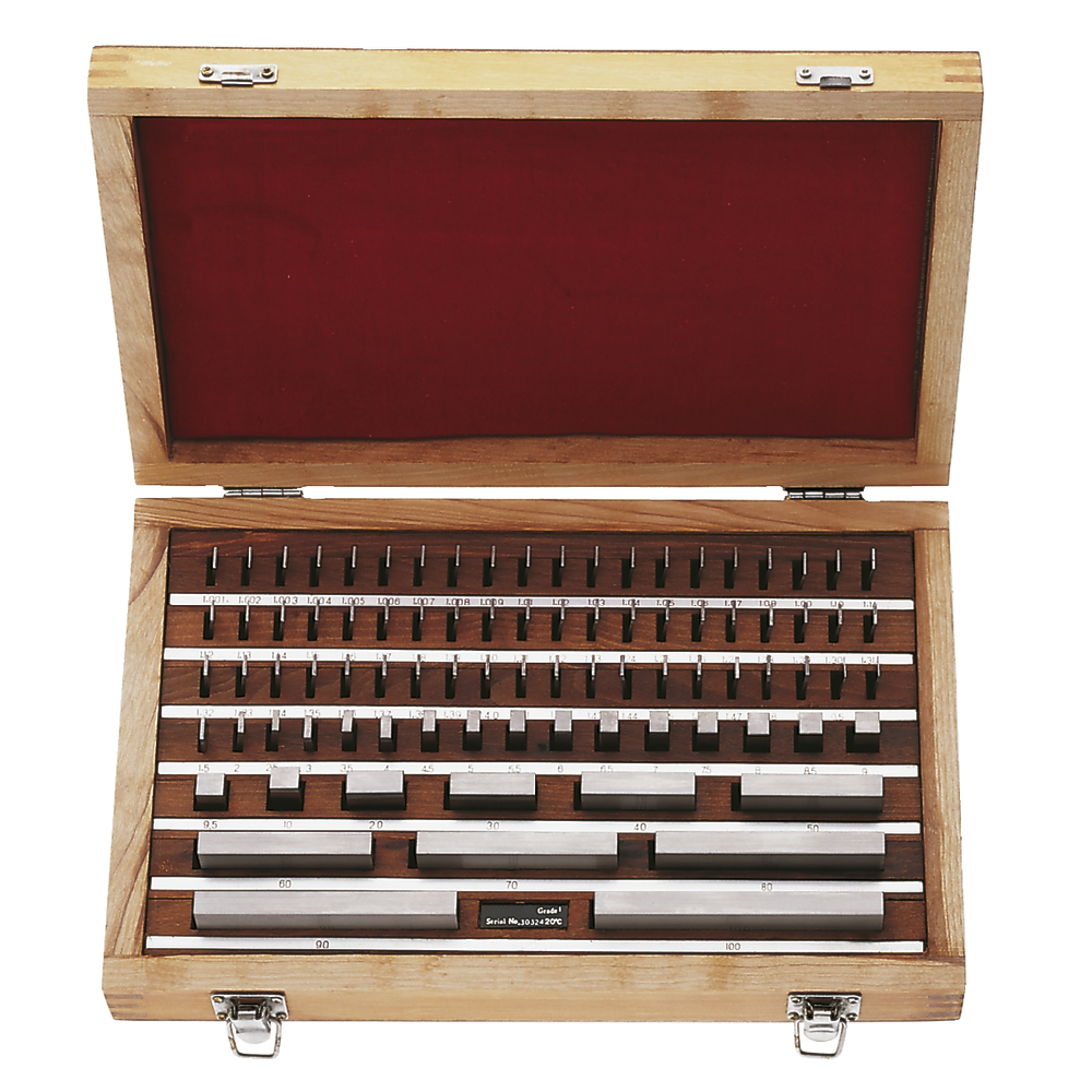 Gauge block set DIN EN ISO 3650 accuracy 2 (32-piece) steel