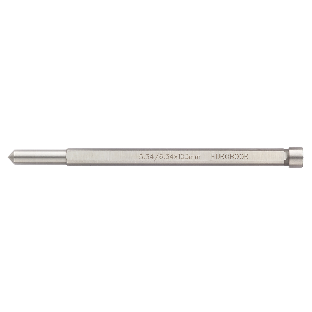 Ejector pin 6,35mm 12-60mm cutting depth 55mm core drill L=102mm