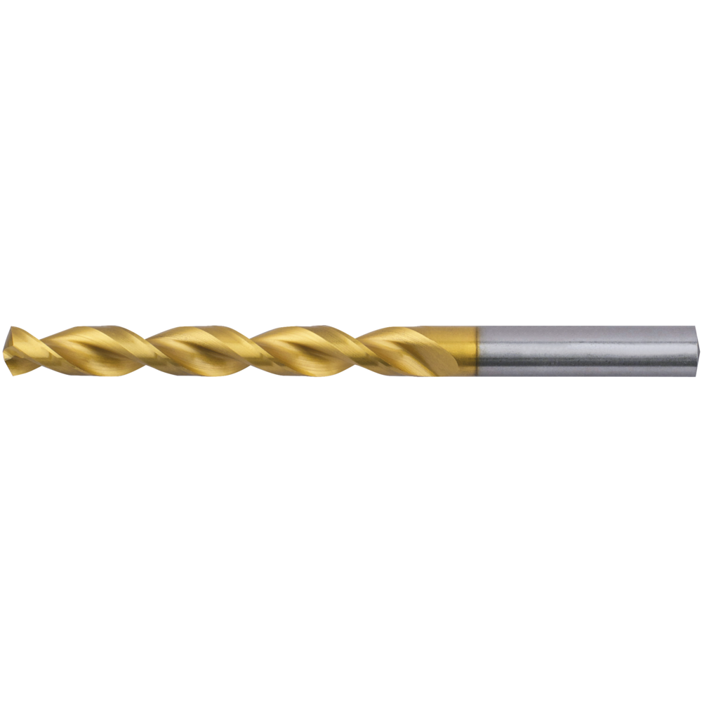 Twist drill HSS-E 5xD DIN338TLP 130° 4,9mm TiN ground