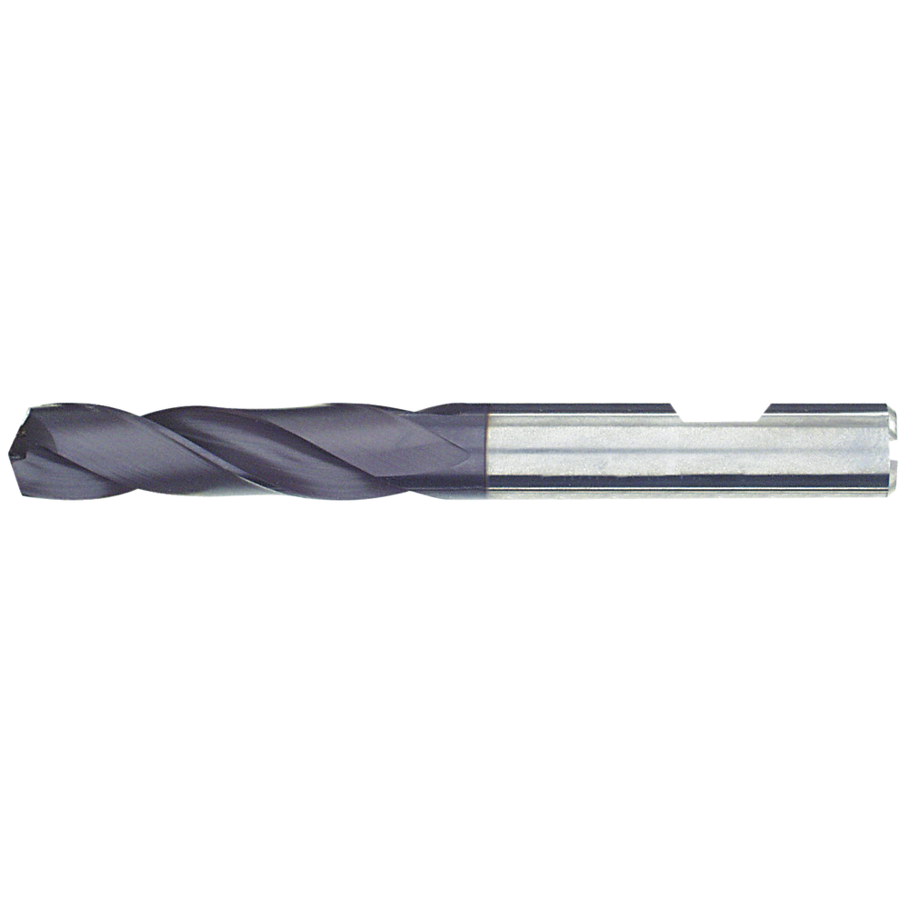 Solid carbide high-performance drill 3xD 3mm D1=HB TiAlN