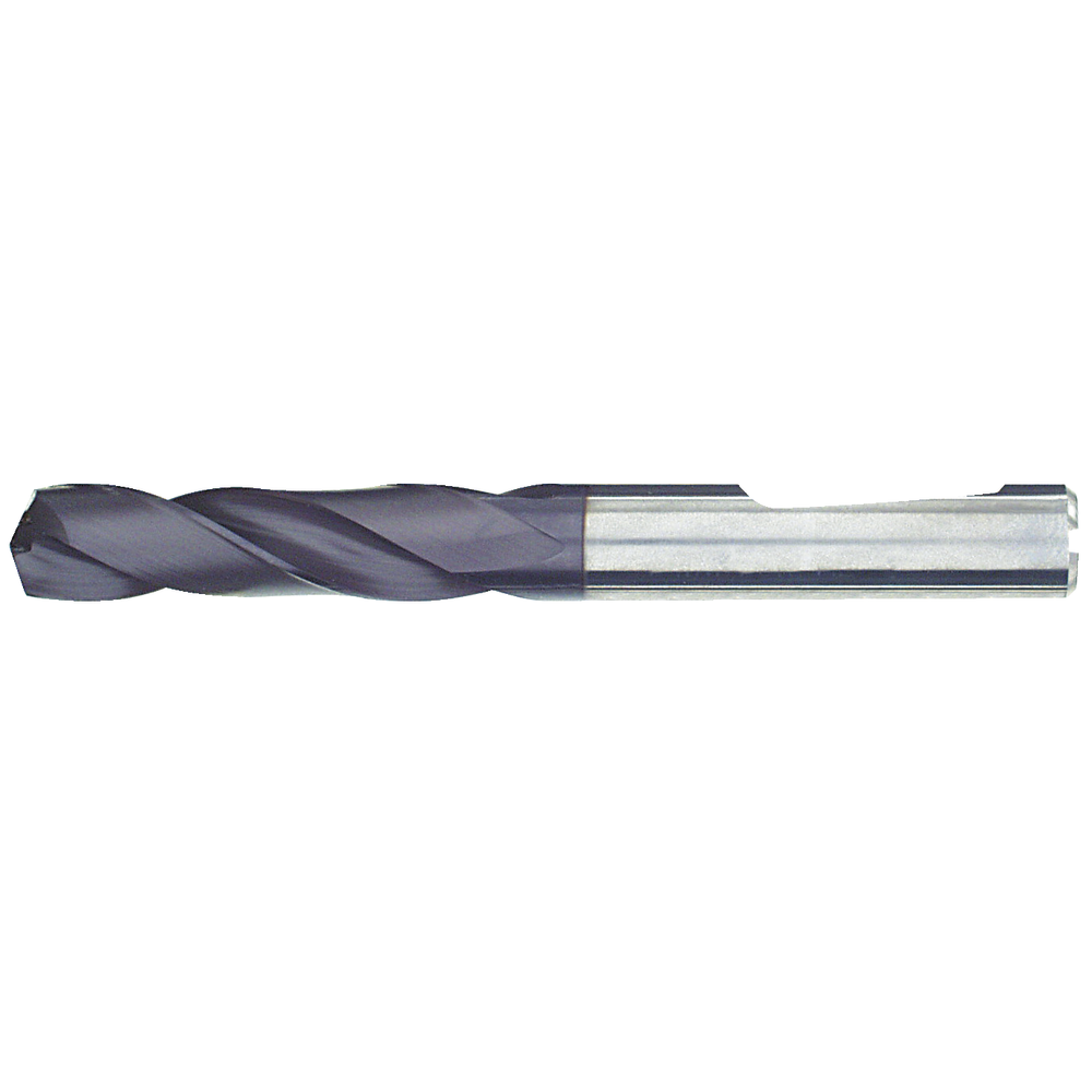 Solid carbide high-performance drill 3xD 3,1mm IC D1=HE TiAlN