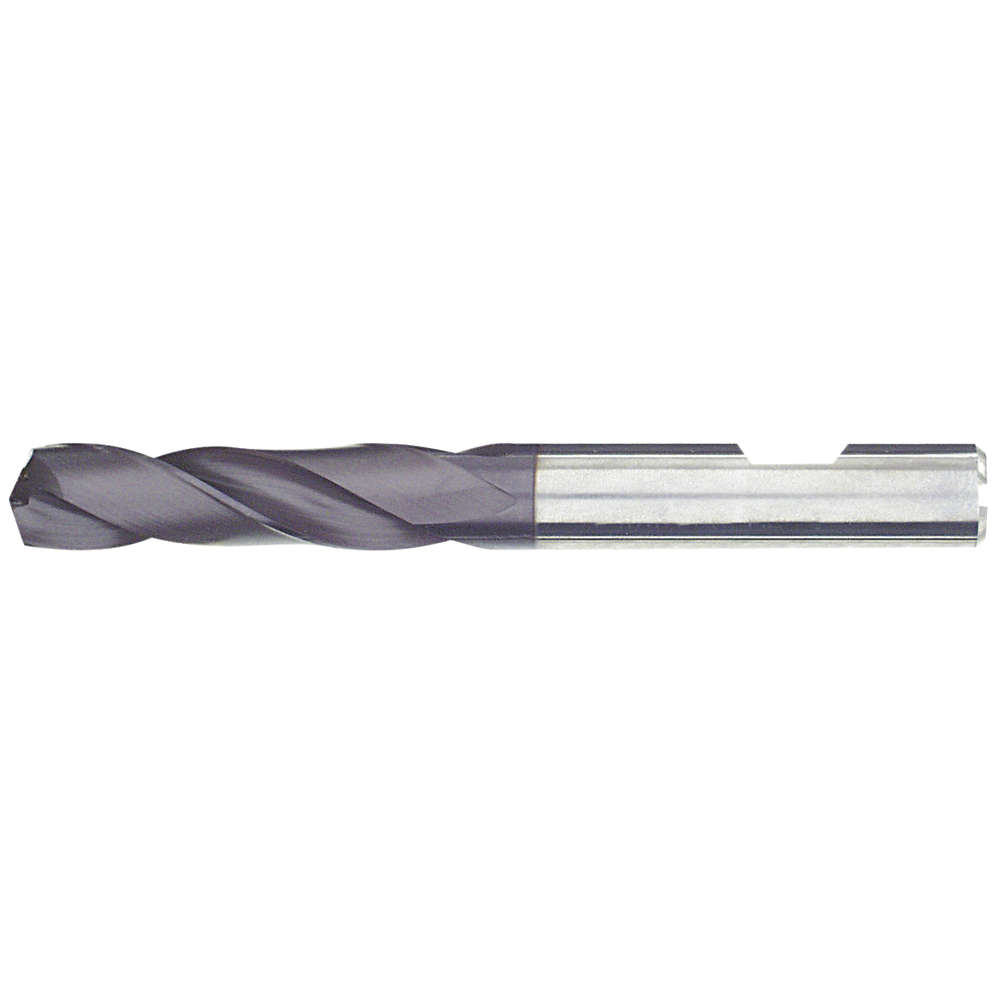 Solid carbide high-performance drill 3xD 8,1mm IC D1=HB TiAlN