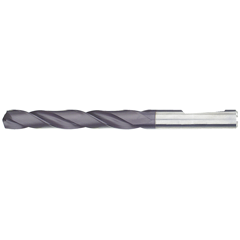 Solid carbide high-performance drill 5xD 9,8mm IC D1=HE TiAlN Ultra-M