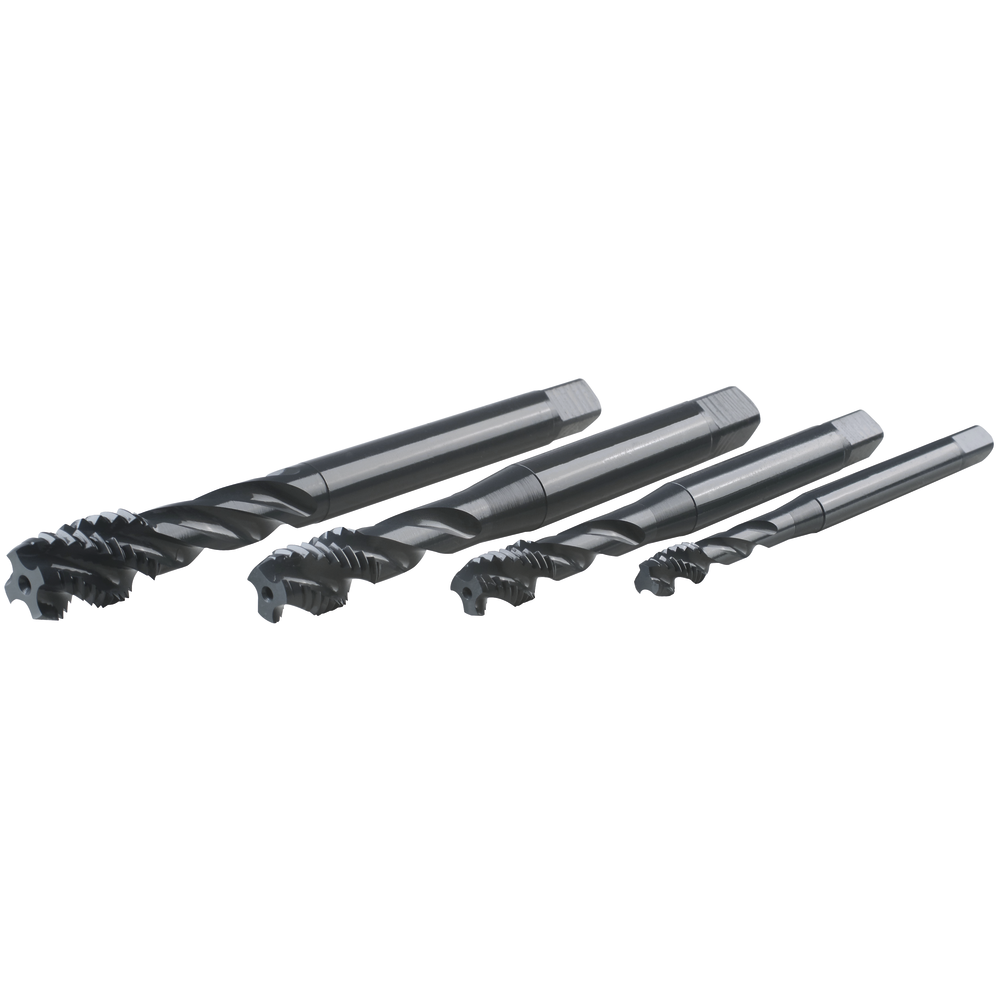 Maschinen-Gewindebohrer-Satz S-SFT HSS-E DIN371/6C 40° M6/8/10/12 6H vap.