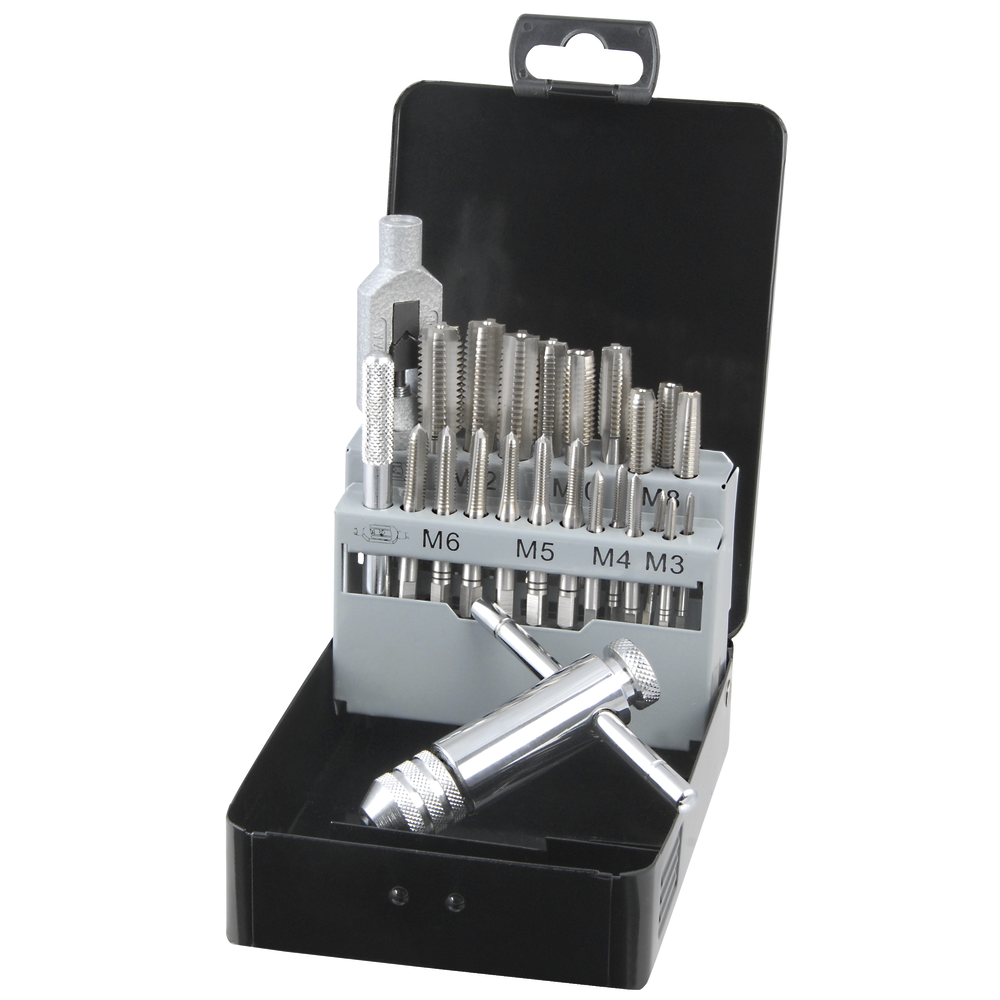 Hand tap set HSS DIN352 M3-M12 (steel)