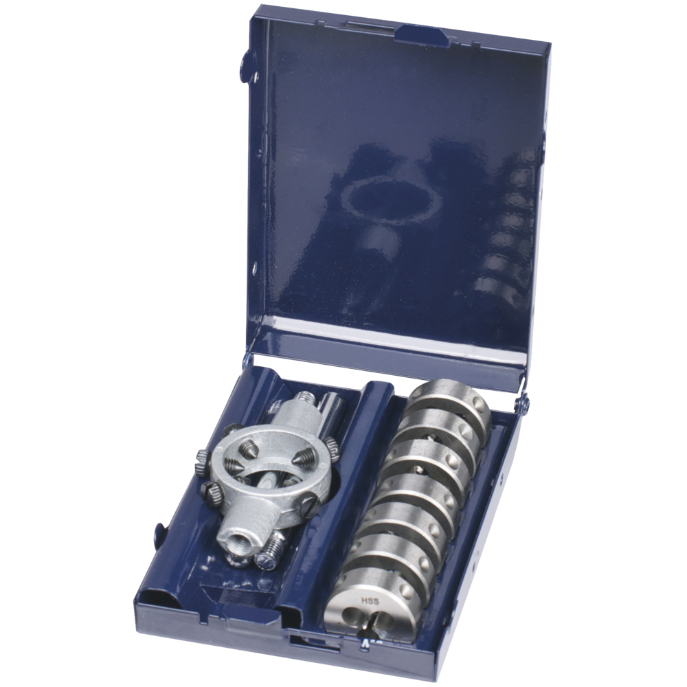 Threading die HSS M3-M12 6g pocket set