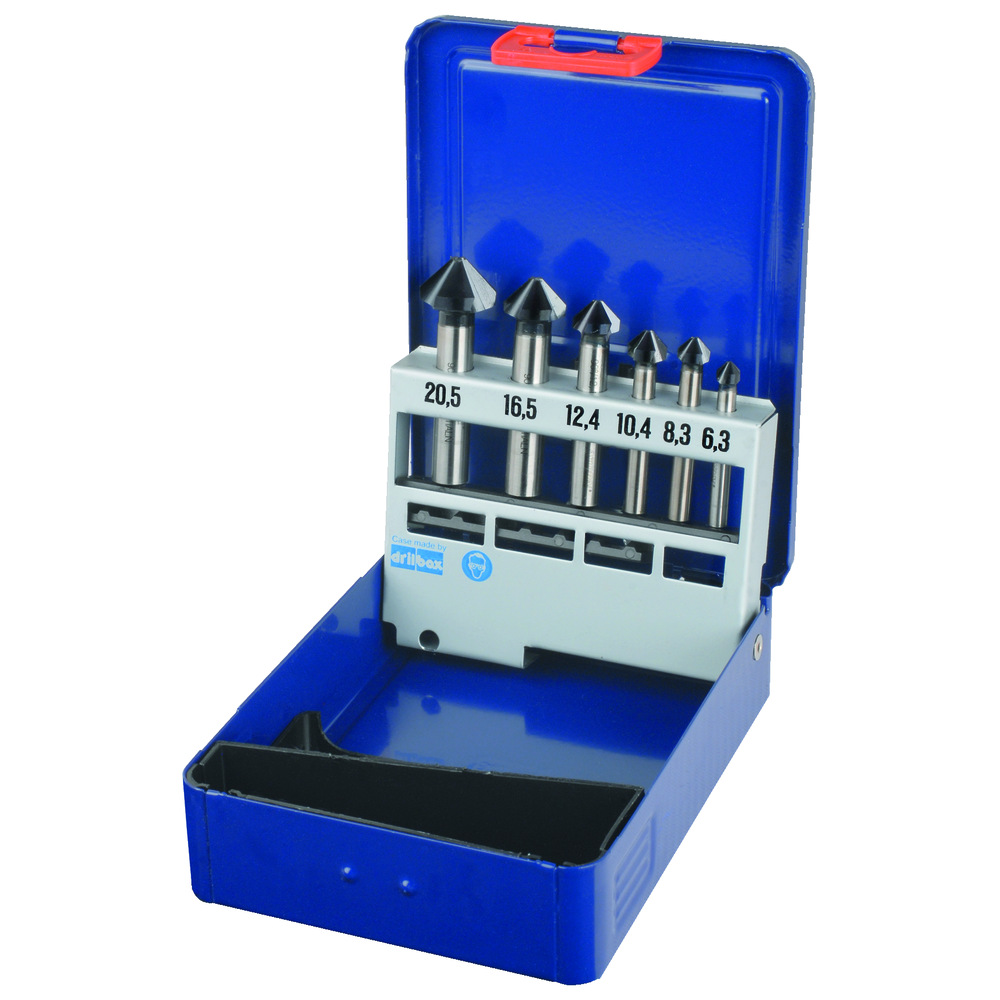 Deburring countersink HSS DIN335C 90° 6,3/8,3/10,4/12,4/16,5/20,5mm TiAlN