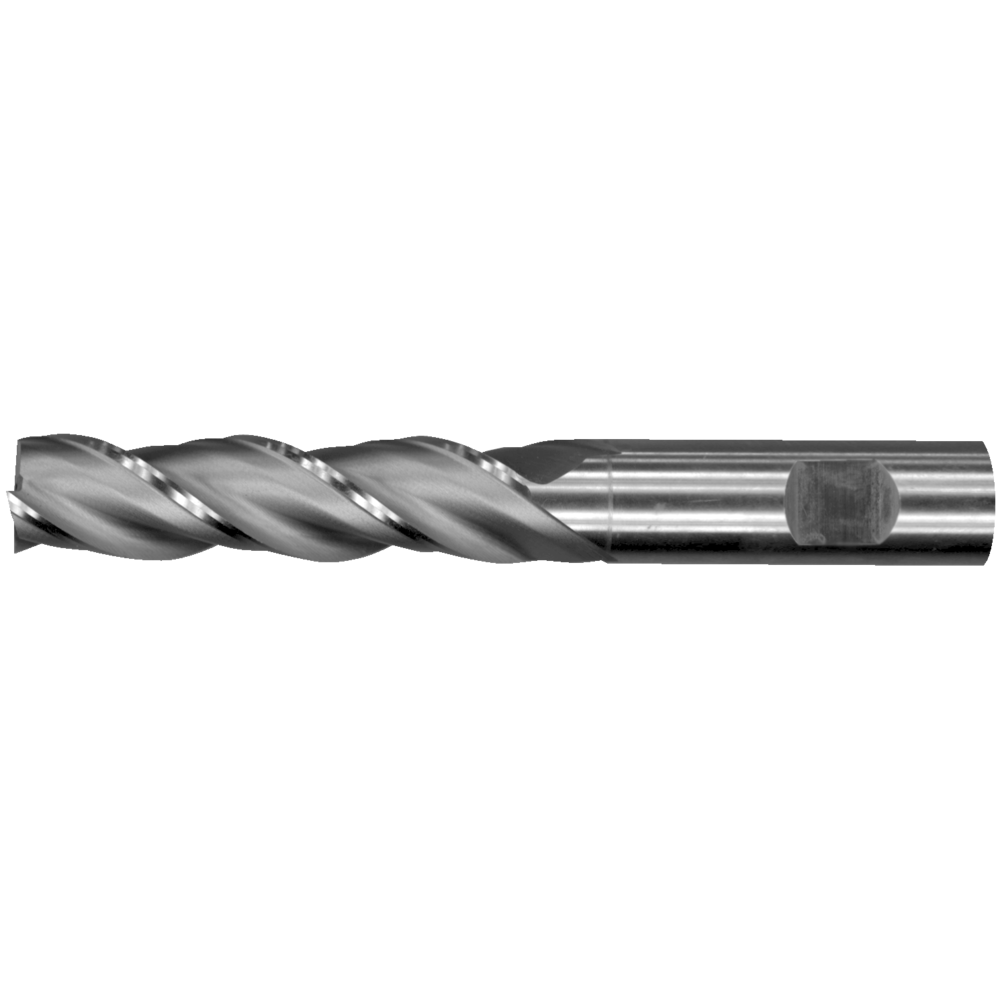 End milling cutter HSS-E DIN844N 3mm Z=3 long