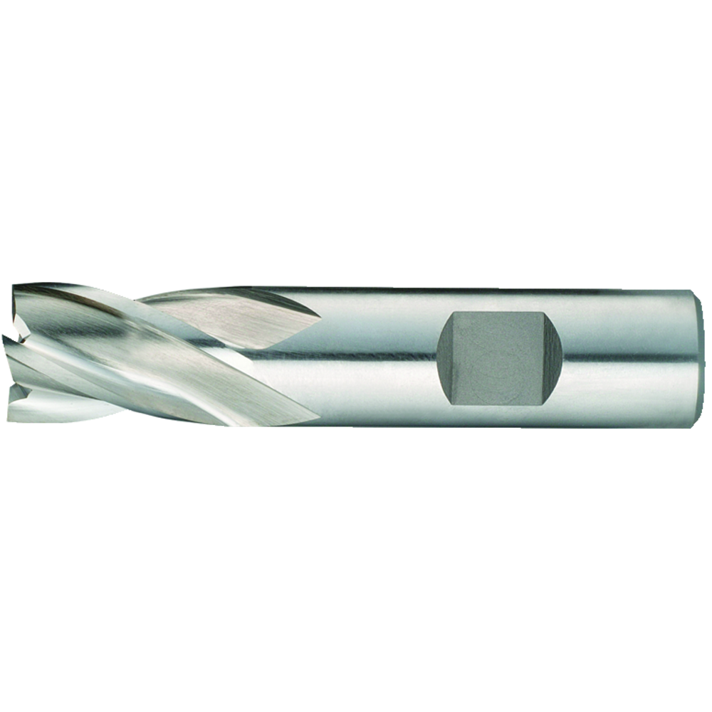 End milling cutter HSS-E DIN844N 2mm Z=4 short