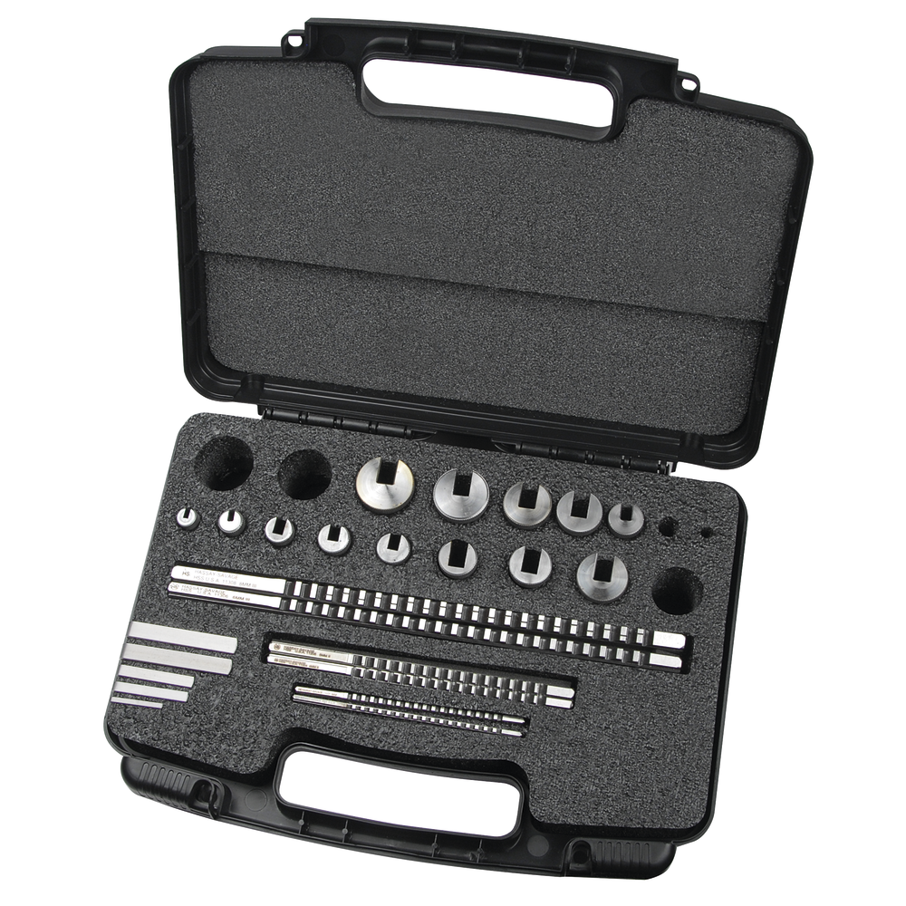 Push broach for keyway widths 2-8mm