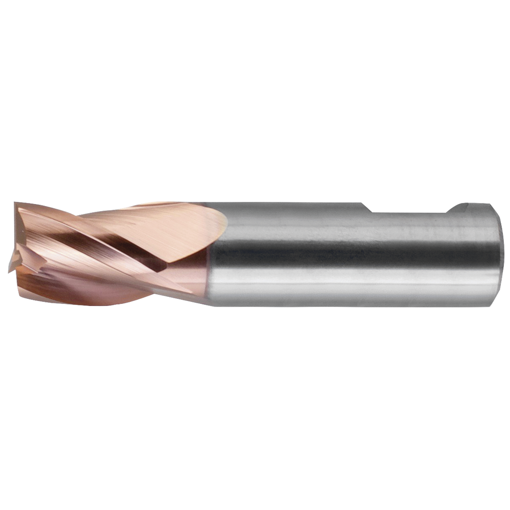 Solid carbide mini-end milling cutters 8mm (universal) Z=3 HB, TiAlN-Ultra