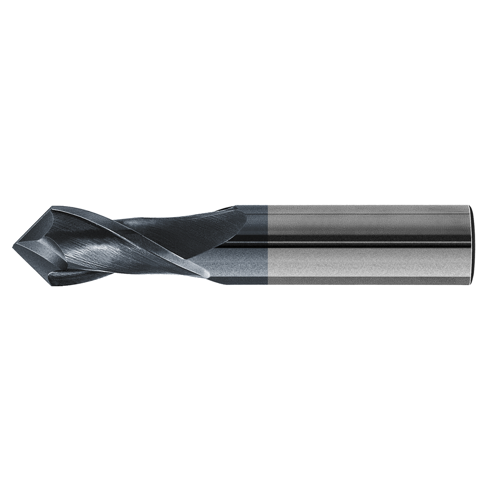 Solid carbide multifunction tool 90°, 5mm Z=2 HA, TiAlN