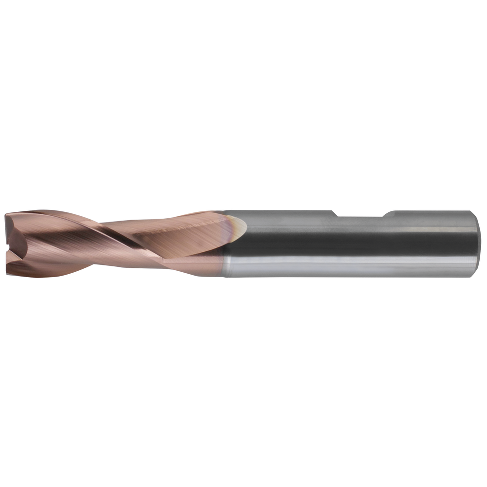 Solid carbide slot drill 13,7mm Z=2 HB, TiAlN-Ultra